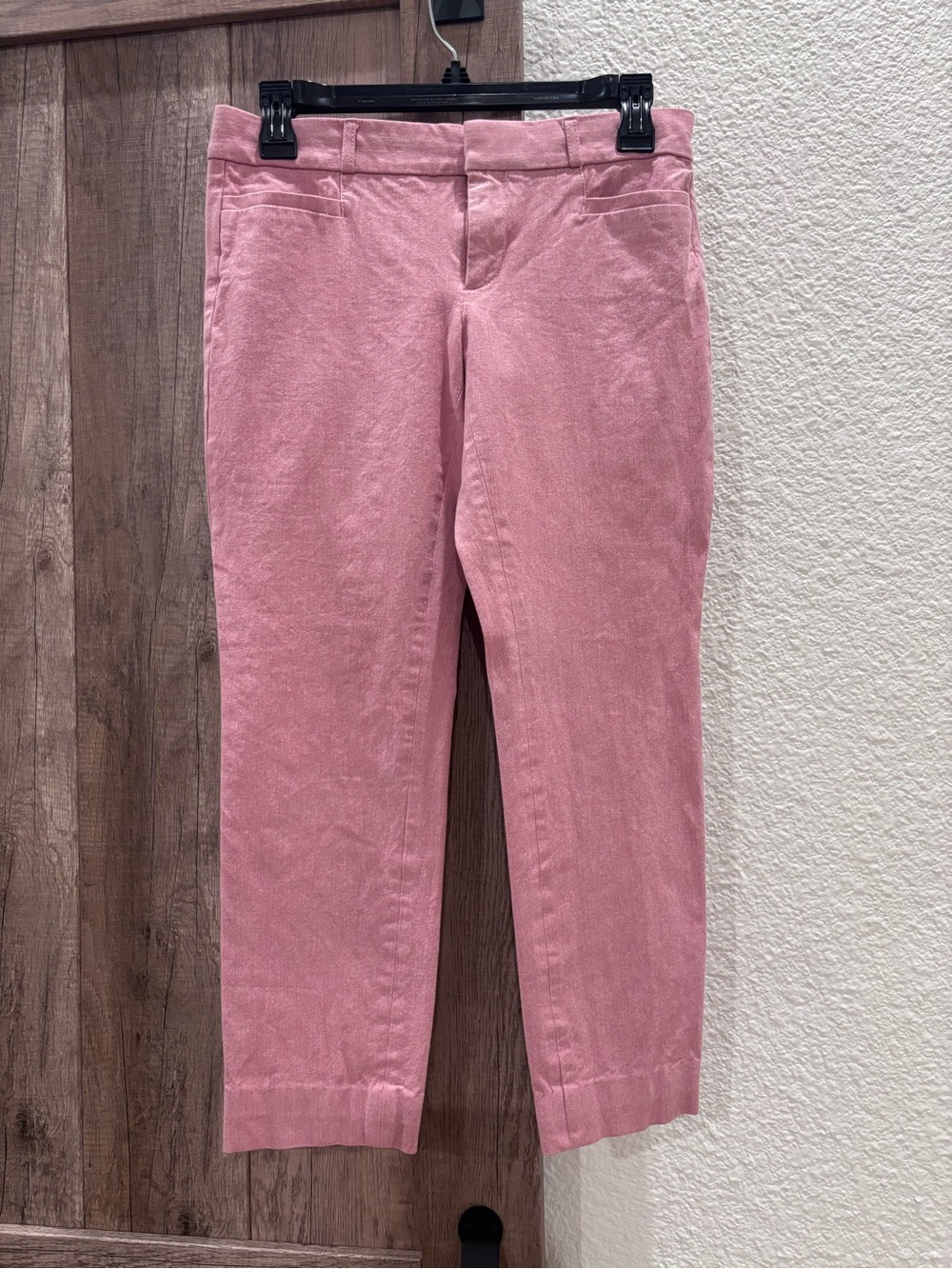 Banana Republic Dusty Pink Cropped Sloan Pants